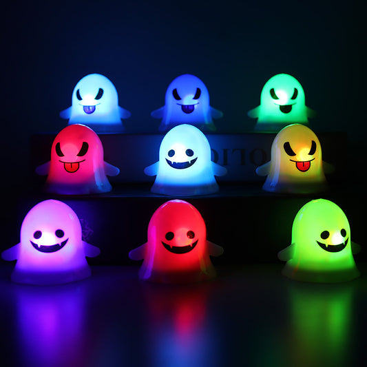 Cute Ghost Light LED Field Layout Props Pumpkin Small Night Lamp