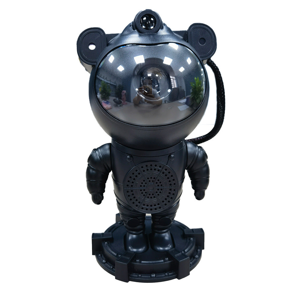 Bluetooth Astronaut Starry Sky Projection Lamp Spaceman Starry Sky Star Ambience Light Creative Gift Table Lamp Small Night Lamp