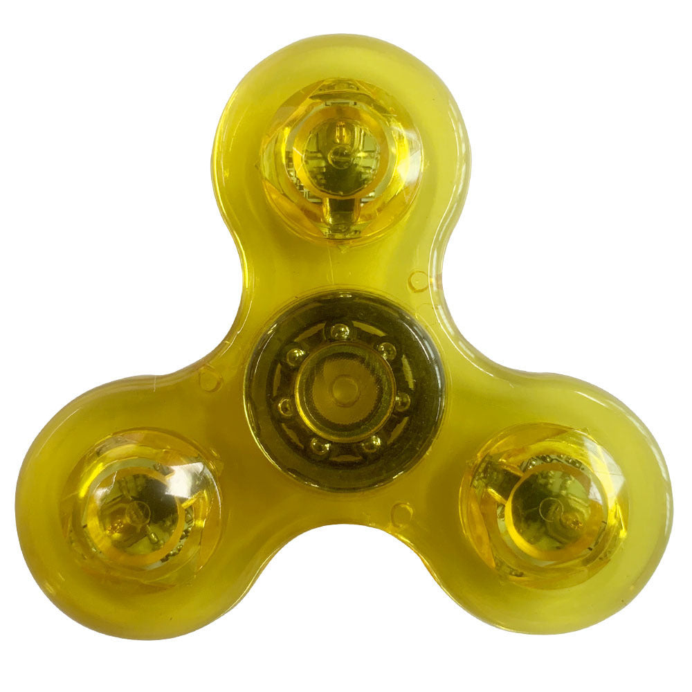 Luminous LED Light Fidget Spinner Hand Top Spinners Glow In Dark Light EDC Figet Spiner Finger Stress Relief Toys