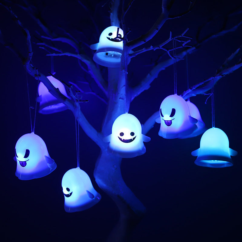 Cute Ghost Light LED Field Layout Props Pumpkin Small Night Lamp